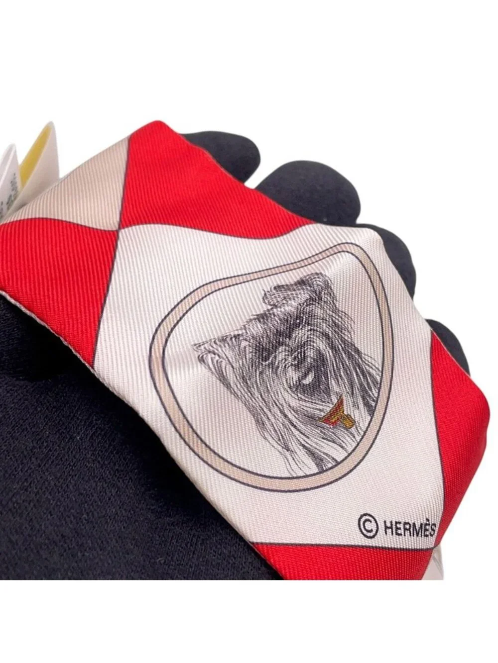 Hermes Scarf Chien Colliers Et Chiens Forever - Picture 5 of 9